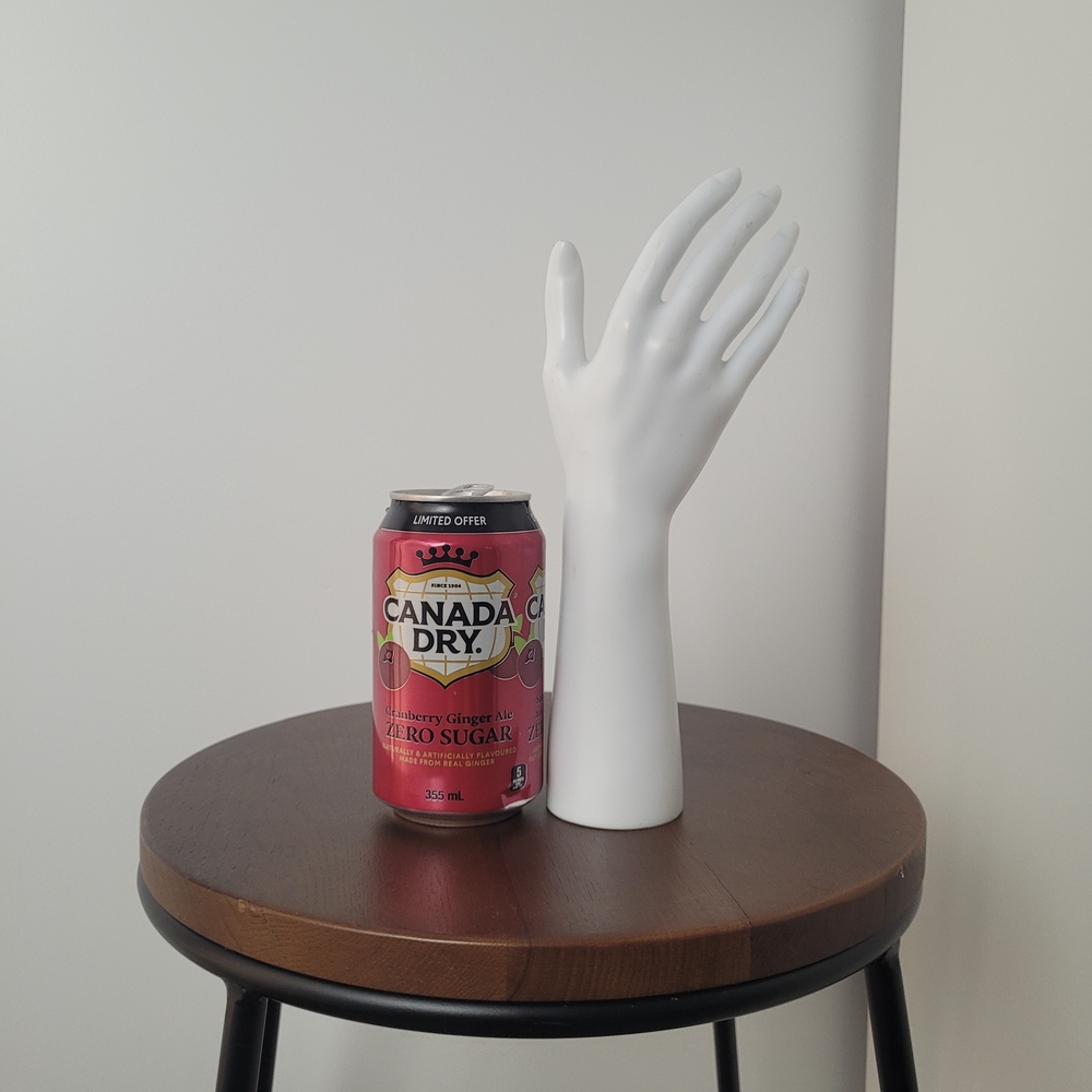 White Hand Display for Rings - Picture 3 of 8
